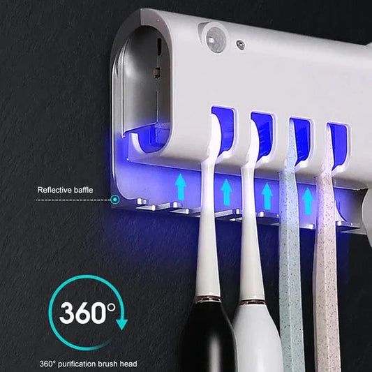 Touch-Free Toothpaste Dispenser – The Smarter Way to Start Your Day